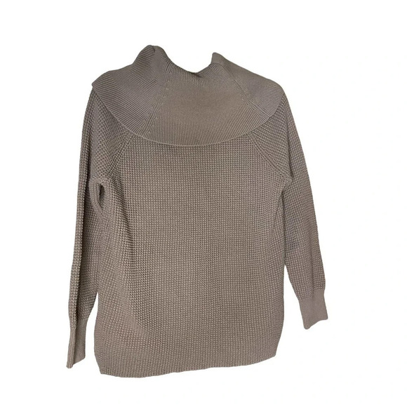 MICHAEL Michael Kors Camel Knit Sweater with Large Cowl Neck Size Small - Picture 8 of 12